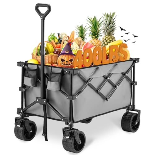 35.8" L Heavy Duty Collapsible Wagon